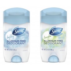 Secret Desodorante Aluminum Free Antiperspirante (2 Fragrâncias) 